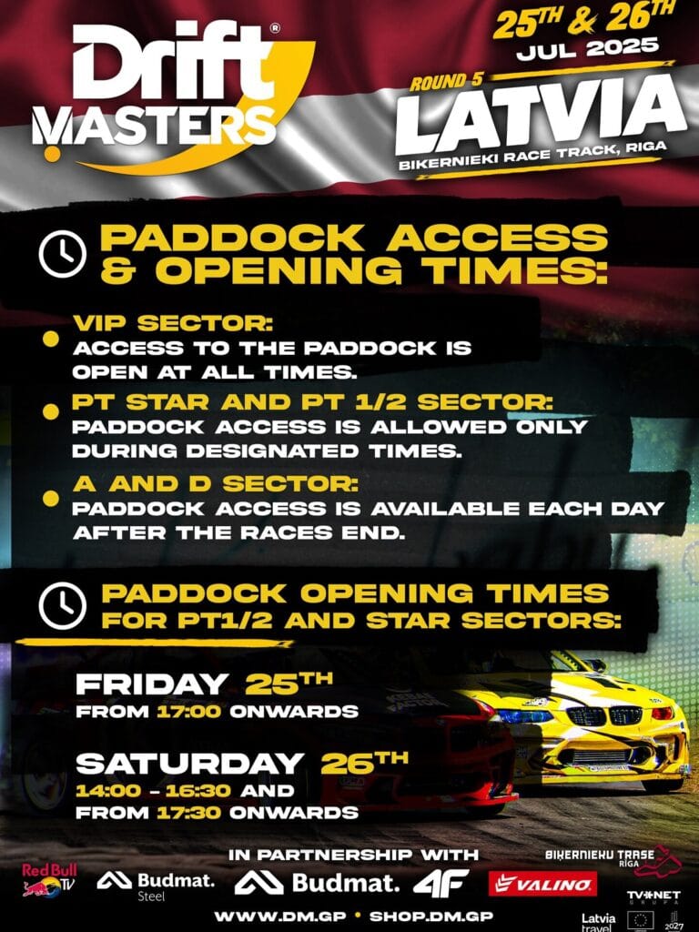 Drift Masters pits