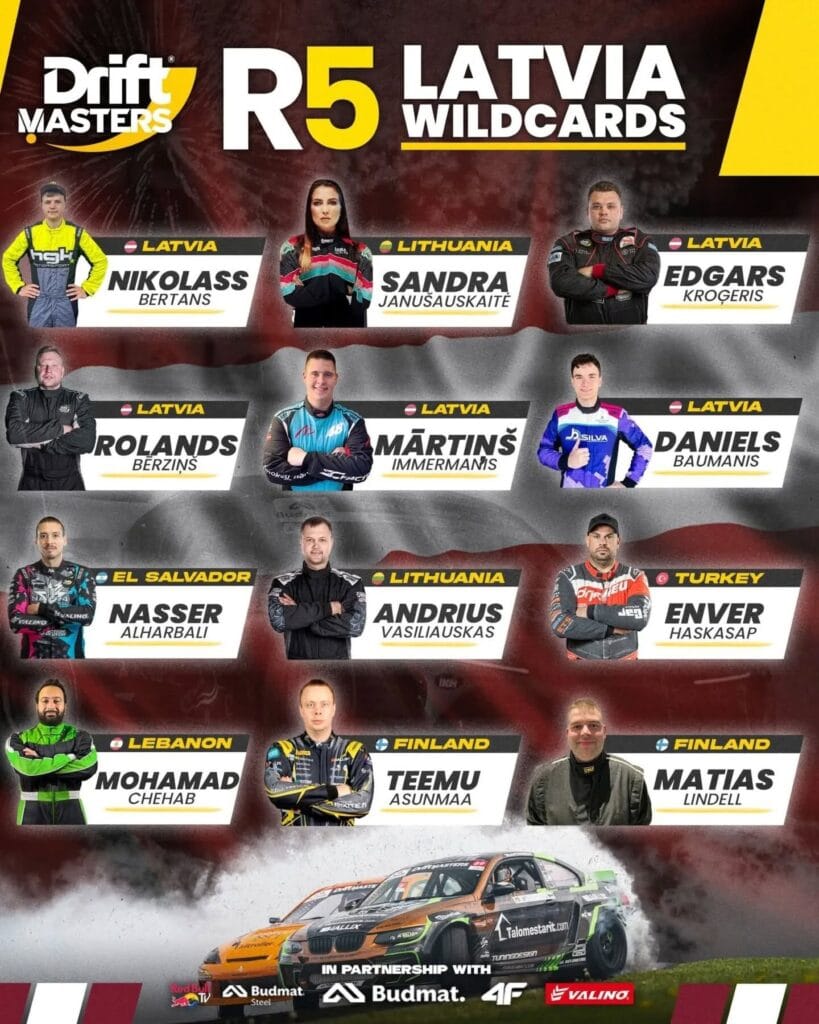 Drift Masters Vasiliauskas ir Sandra