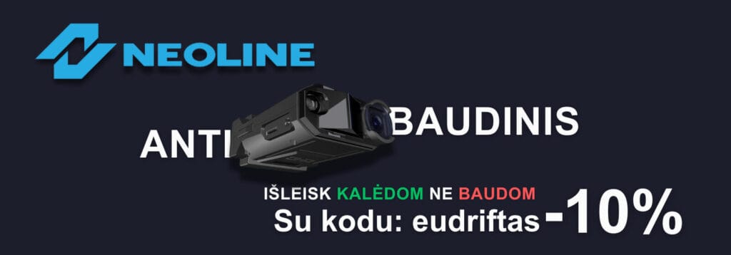 www.driftas.eu Neoline. Registratoriai ir radarų detektoriai – https://neoline.com/