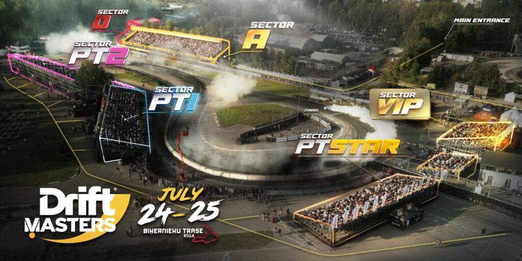 www.driftas.eu Drift Masters Riga bilietai Kalėdos