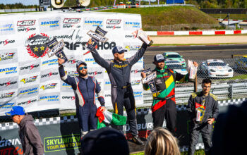 Drift Kings Vokietija Vasiliauskas Levickas podiumas