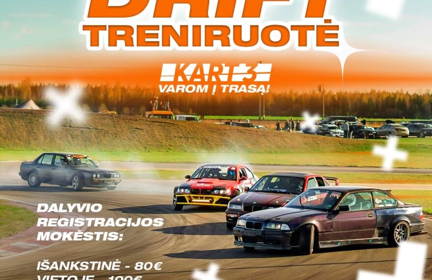 drift treniruote