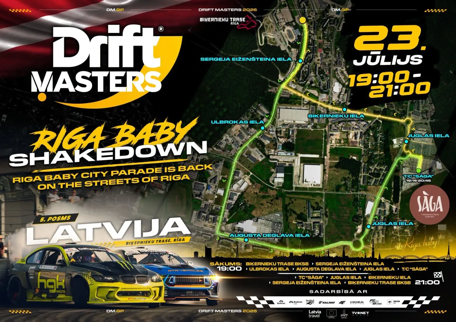Drift Masters paradas
